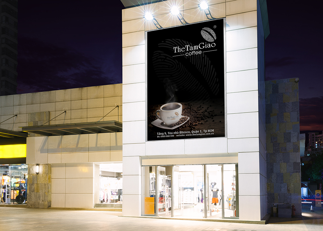 THE TAM GIAO COFFEE - Đặt tên và thiết kế logo nhận diện thương hiệu cho quán cà phê The Tâm Giao Coffee